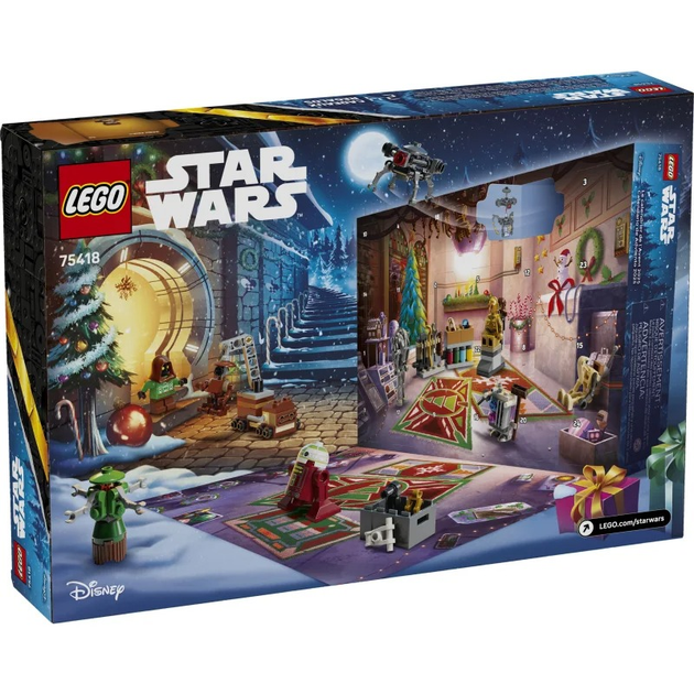 Zestaw klocków LEGO Star Wars Kalendarz adwentowy na 2025 rok 263 elementy 75418 (5702017816906) - obraz 3