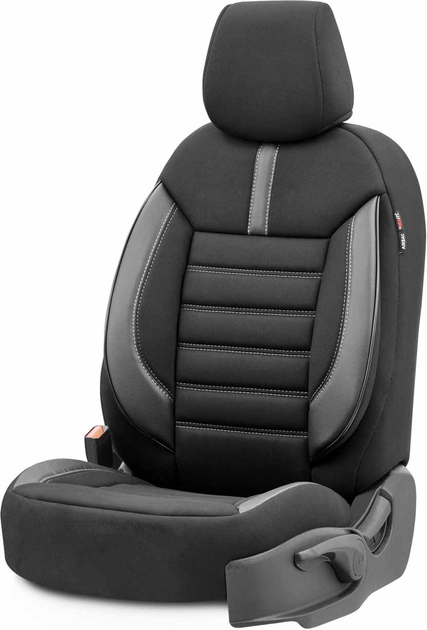 Чохли на автокрісла Amio OTOM Limited 102 Black/Grey (8681892740483) - зображення 2