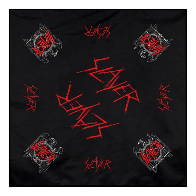 Бандана SLAYER - BLACK EAGLE (olb-035) - Фото 1 Бандана SLAYER - BLACK EAGLE (olb-035) - изображение 1