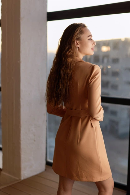 Плаття піджак із костюмної тканини L-XL - зображення 5