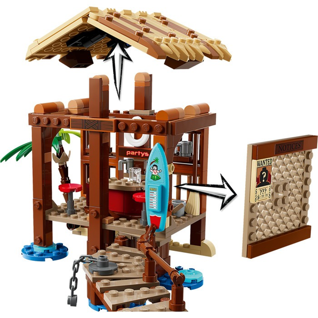 Zestaw klocków LEGO One Piece Chatka w wiosce Fuusha 299 elementów 75636 (5702017817996) - obraz 4