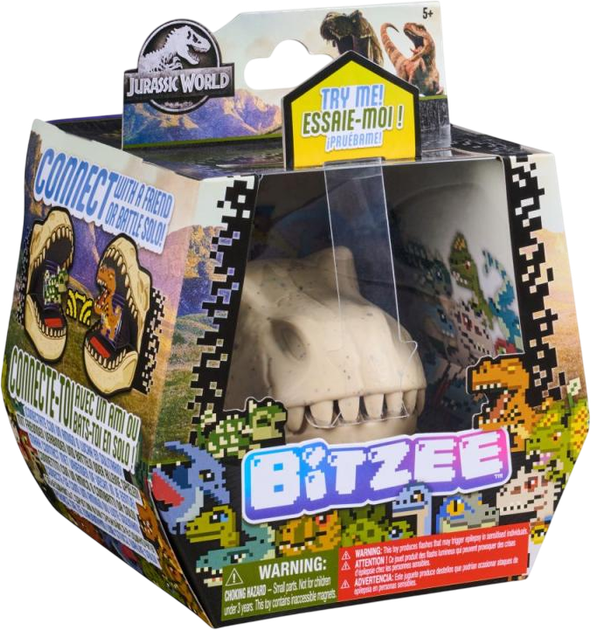 Інтерактивна іграшка-тваринка Spin Master Bitzee Jurassic World (681147085091) - зображення 2