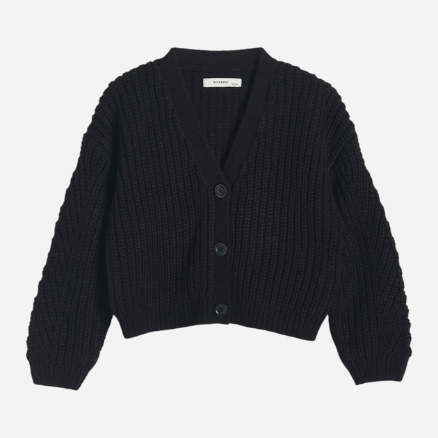 Подростковый кардиган для девочки Reserved 1734W-99X 146 см Черный (5905459424672) 