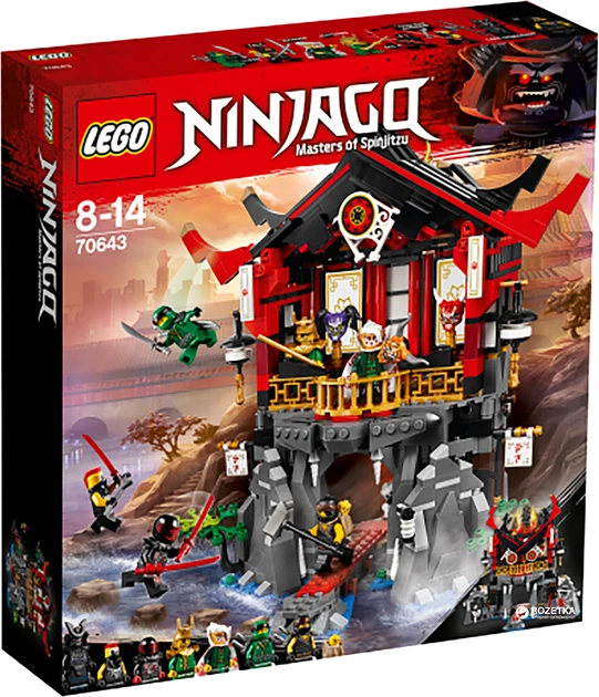 Конструктор LEGO NINJAGO Храм воскресения 765 деталей (70643