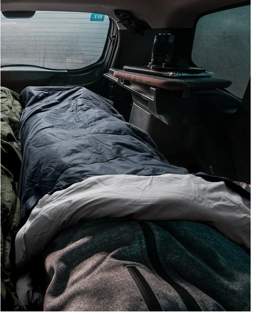 Спальний мішок Bass Polska 2 в 1 BH 41999 Black-Grey (5902067626498) - зображення 6