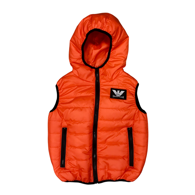 Жилетка с капюшоном Emporio Armani р.116 (SAV1631) - Фото 1 Жилетка с капюшоном Emporio Armani р.116 (SAV1631) - изображение 1