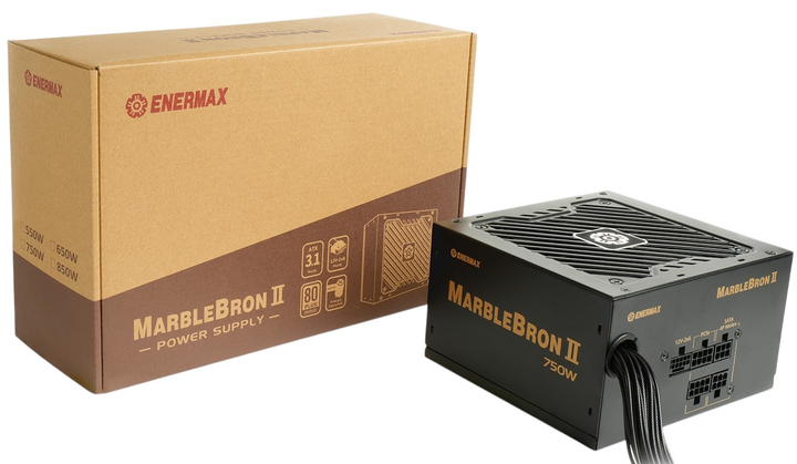 Zasilacz Enermax MarbleBron II 650 W (EMB650AWT-MAC) - obraz 8