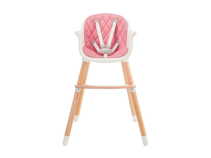 Стільчик для годування 2 в 1 KinderKraft Sienna Pink (KKKSIENPNK0000) - Фото 4 Стільчик для годування 2 в 1 KinderKraft Sienna Pink (KKKSIENPNK0000) - изображение 4