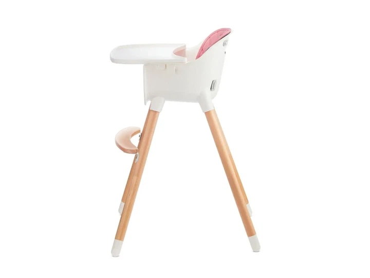 Стільчик для годування 2 в 1 KinderKraft Sienna Pink (KKKSIENPNK0000) - Фото 5 Стільчик для годування 2 в 1 KinderKraft Sienna Pink (KKKSIENPNK0000) - изображение 5