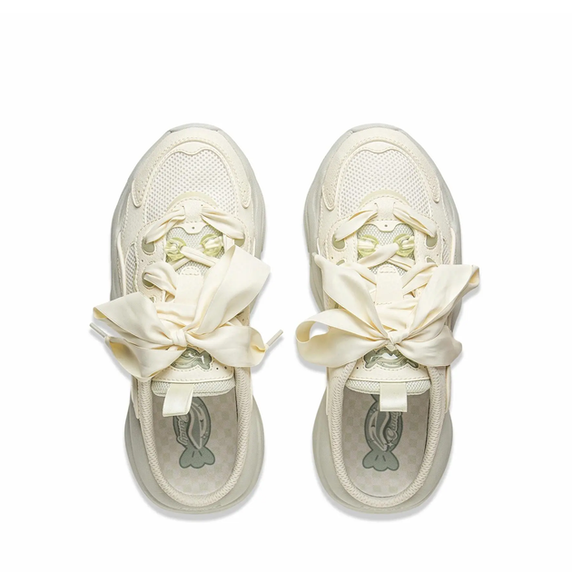 Чоловічі кросівки Li-ning Mule Off White/Soft Water Green 39 Молочний AGLV090-3 - изображение 4