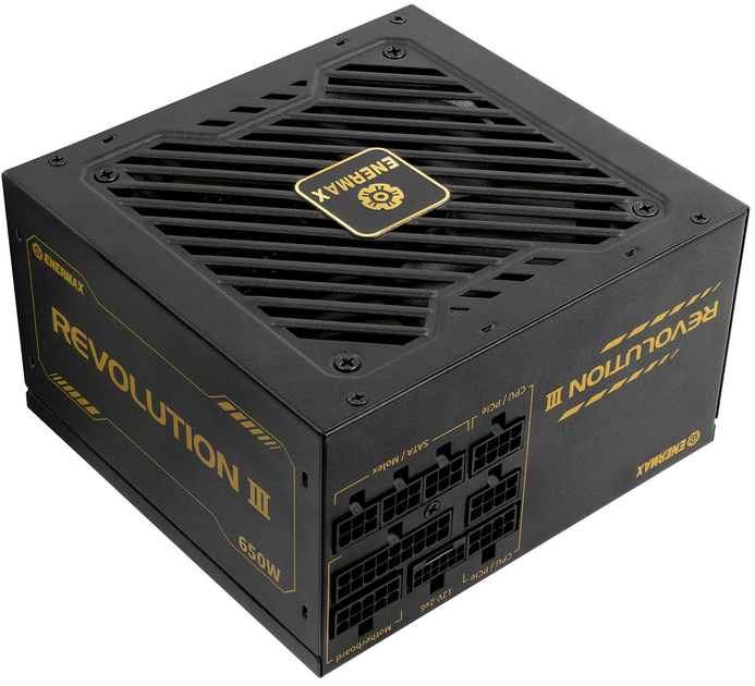 Zasilacz Enermax Revolution III 650 W (ERV650G-AHG-MAC / ERV650G-AHG-MAV) - obraz 3