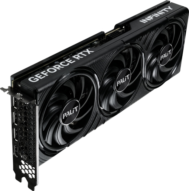 Відеокарта Palit PCI-Ex GeForce RTX 5070 Infinity 3 OC 12GB GDDR7 (192bit) (2542/28000) (HDMI, 3 x DisplayPort) (NE75070S19K9-GB2050S) - зображення 3