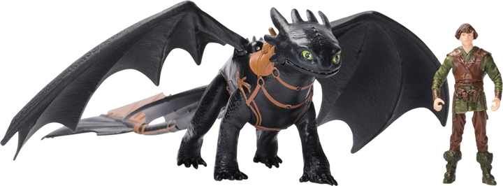 Zestaw figurek Spin Master How To Train Your Dragon Toothless & Hiccup (681147083325) - obraz 2