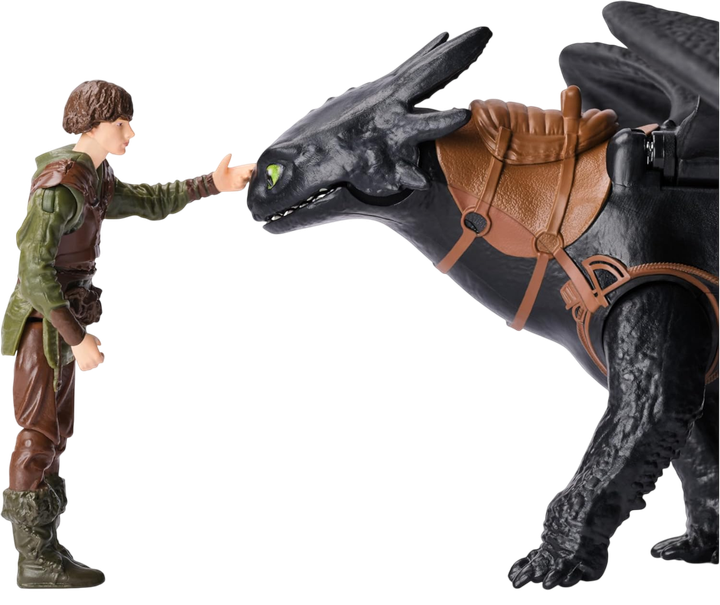 Zestaw figurek Spin Master How To Train Your Dragon Toothless & Hiccup (681147083325) - obraz 5