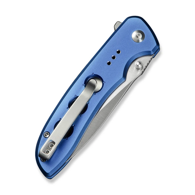 Складной туристический нож Civivi Hyperpulse, (8.9 см) 14C28N / Aluminum синий - изображение 5