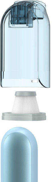 Odkurzacz samochodowy Baseus A1 Car Vacuum Cleaner Glacier Blue (VCAQ010003) - obraz 4
