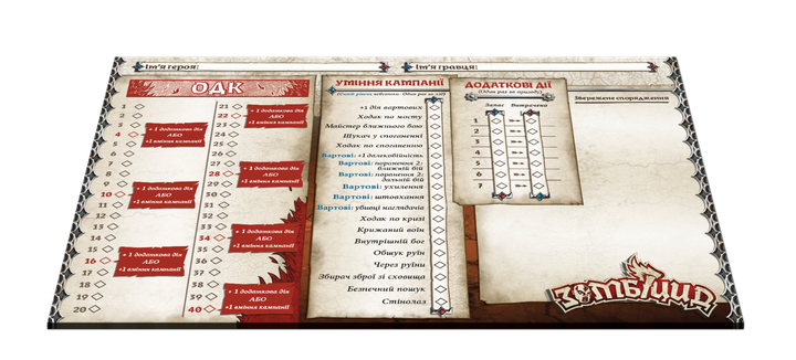 Настільна гра Geekach Games Зомбіцид. Нескорена Імперія (Zombicide: White Death – Eternal Empire) - зображення 4
