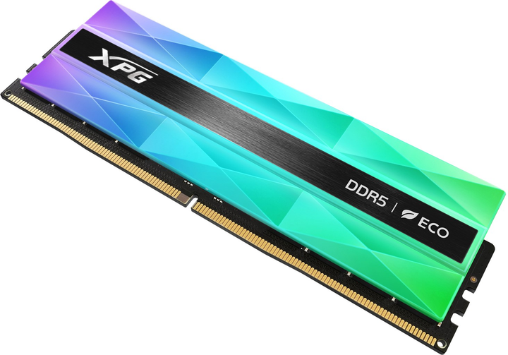 Оперативна пам'ять ADATA DDR5-6000 16384MB PC5-48000 XPG Lancer Neon RGB Silver (AX5U6000C3016G-CLANRSG) - зображення 3