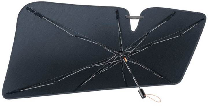 Автомобільна шторка Baseus CoolRide Windshield Sun Shade Umbrella Lite Small Black (BS-CN013) - зображення 2