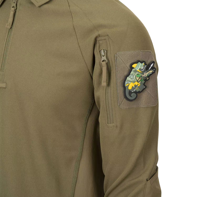 Сорочка поло Helikon-Tex Range Long Sleeve, Adaptive Green, M - зображення 6