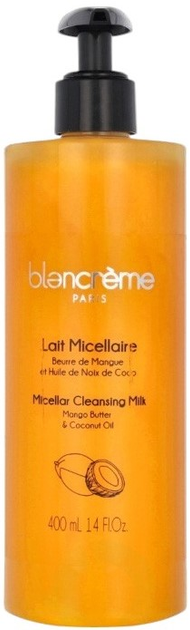 Mleczko micelarne Blancreme Mango Butter and Coconut oczyszczające 400 ml (3700614809750) - obraz 1