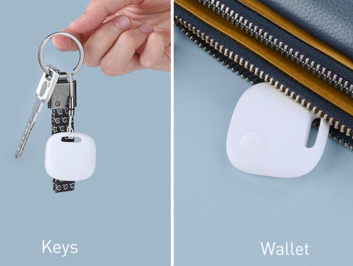 Чохол-брелок Baseus T2 Pro Smart Device Tracker White (FMTP000002) - зображення 5