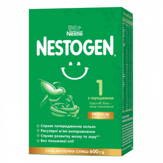 Детская смесь Nestogen 1 L. Reuteri с рождения 600 г (7613287103680) - изображение 1