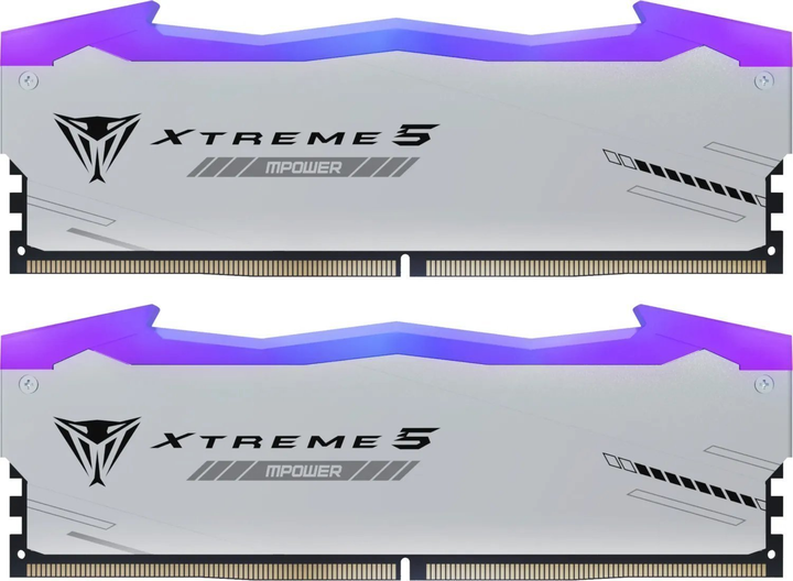 Оперативна пам'ять Patriot DDR5-8000 32768MB PC5-64000 (Kit of 2x16384) Viper Xtreme 5 MPower RGB Black (PVXR532G80C38KM) - зображення 1