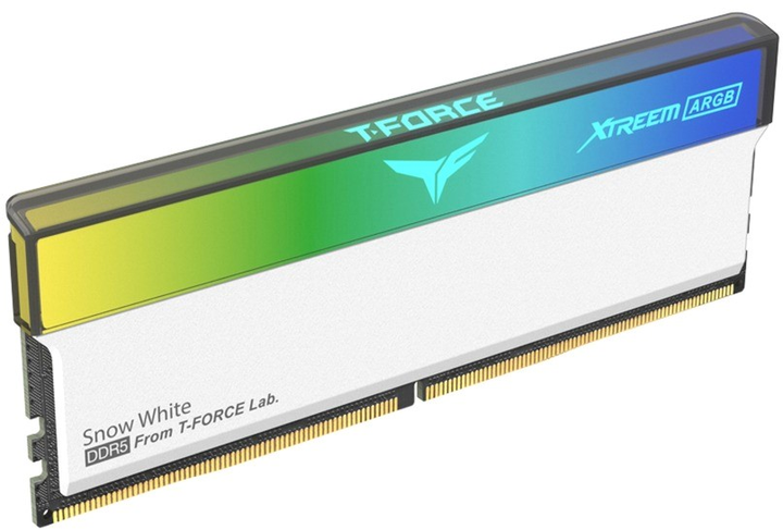 Оперативна пам'ять Team Group DDR5-8000 32768MB PC5-64000 (Kit of 2x16384) Xtreem ARGB White (FFAD532G8000HC38DDC01) - зображення 2