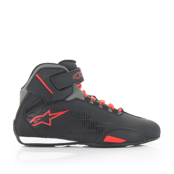 Кросівки Alpinestars SEKTOR, 11.5, Чорний/Червоний (2839385) - изображение 3