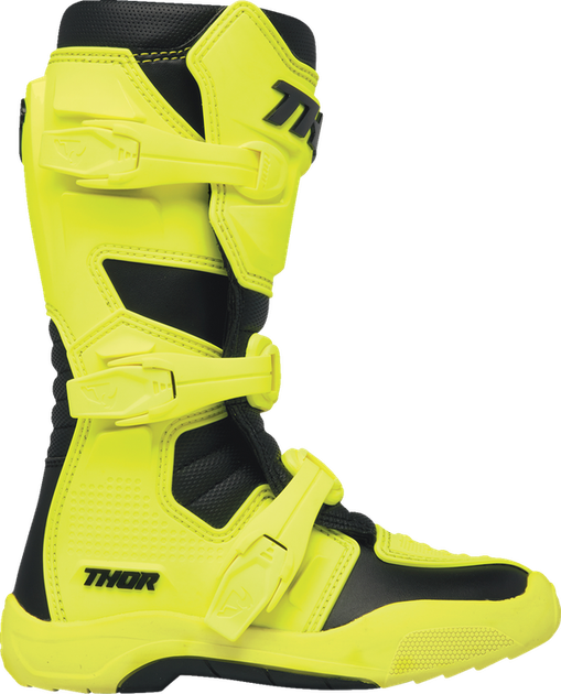 Мотоботи підліткові THOR BLITZ XR Youth, 1, Жовтий/Чорний (2837485) - изображение 2