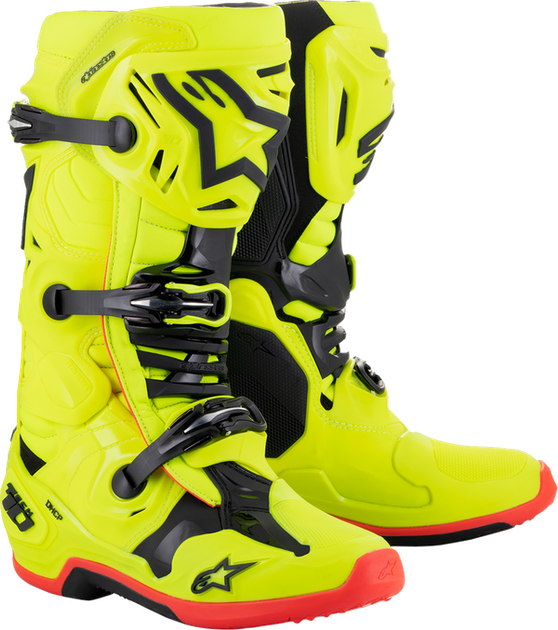 Мотоботи Alpinestars TECH 10, 9, Жовтий (2839395) - изображение 2