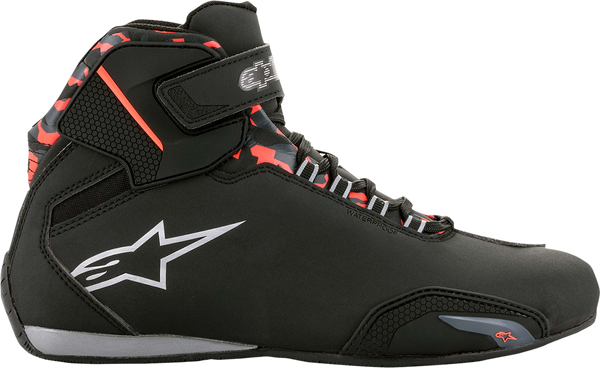 Черевики Alpinestars SEKTOR WP, 13.5, Чорний/Сірий/Червоний (2772035) - изображение 2