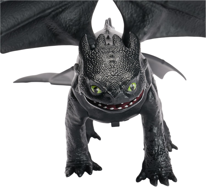 Figurka Toothless Spin Master How to Train Your Dragon (681147087460) - obraz 4