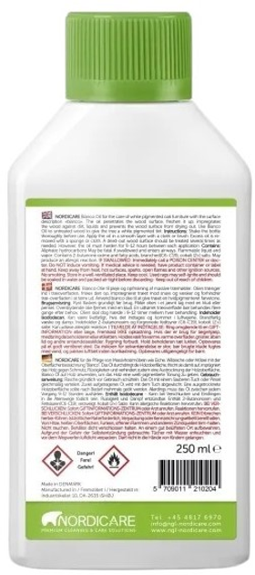 Olej do mebli Nordicare La Porcellana Bianca 250 ml (5709011210204) - obraz 2
