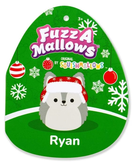 Maskotka Squishmallows Fuzz A Mallows Ryan Husky P21 30 cm (0191726779605) - obraz 6