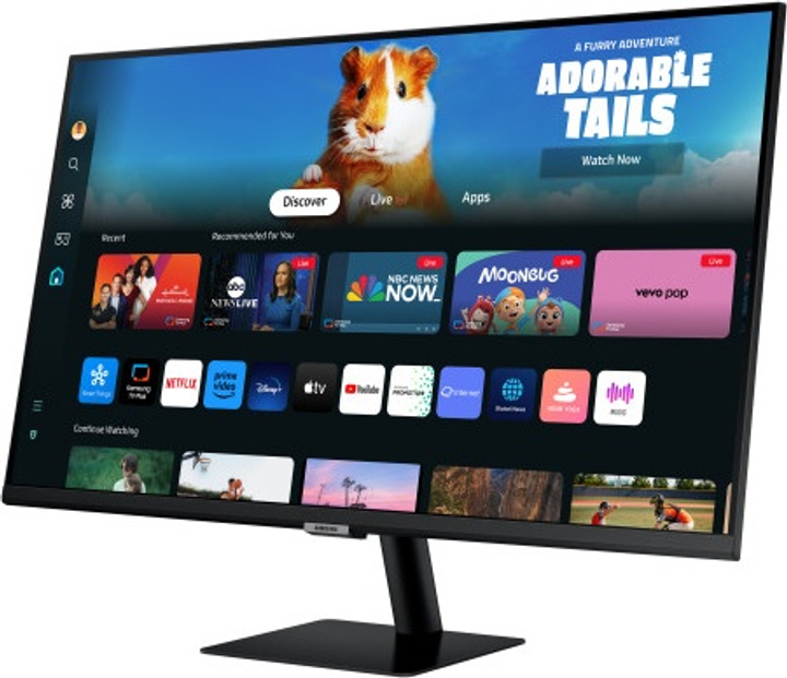 Monitor 32" Samsung Smart Monitor M5 M50D LS32DM500EUXDU - obraz 3