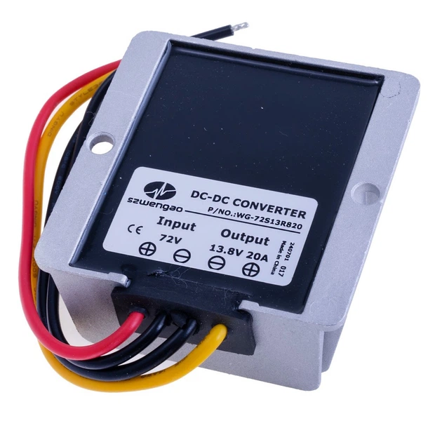 DC/DC преобразователь 72V (18-90V) в 13.8V/20A Szwengao - изображение 2