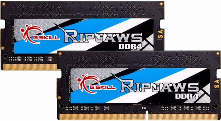 Оперативна памʼять G.Skill SO-DIMM DDR4-2666 16384MB PC5-21300 (Kit of 2x8192) Ripjaws (F4-2666C19D-16GRS) - зображення 1