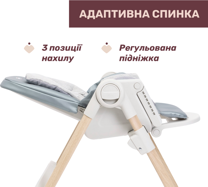 Стільчик для годування Chicco Polly Armonia Зелений (87140.60) - зображення 4