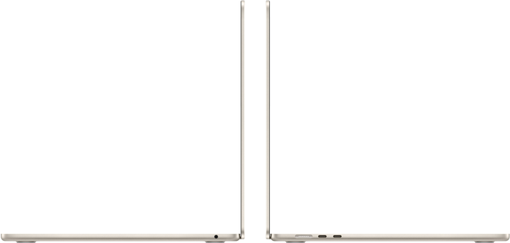 Ноутбук Apple MacBook Air 15.3" M3 24/512GB 2024 (APL_MC9K4) (Qwerty + Кирилиця) Starlight - зображення 4