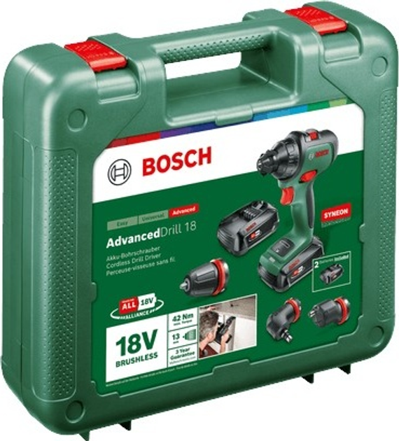 Akumulatorowa wiertarko-wkrętarka Bosch AdvancedDrill 18 (06039B5008) - obraz 4