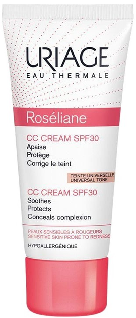 Krem z filtrem do twarzy Uriage Roseliane CC Cream SPF 30 40 ml (8470001735560) - obraz 1