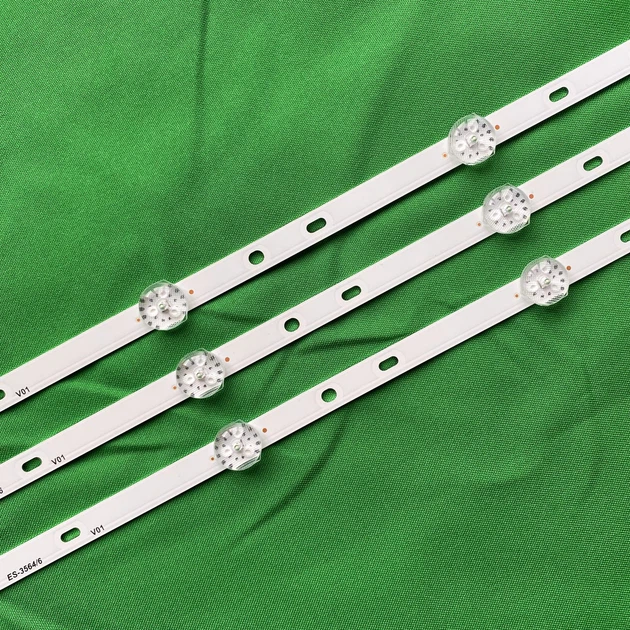 LED підсвітка TV 32" 3V 6-led 596mm SJ.WB.D3200601-2835CS-M&nbsp;JS-D-WB32H8-061CC 57.03.32H8003 3pcs=1set - изображение 3