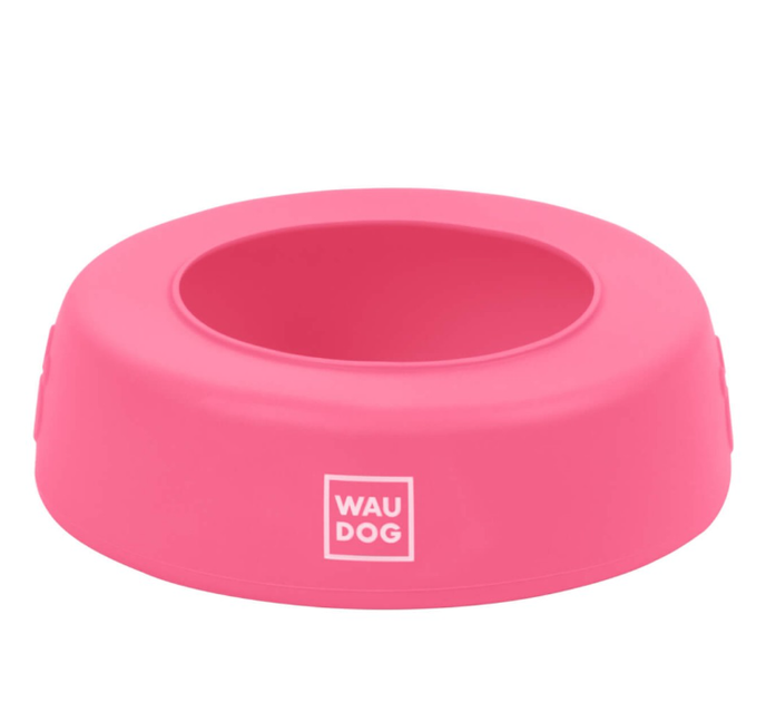 Миска-непроливайка WAUDOG Silicone, розовая, 750 мл - изображение 4