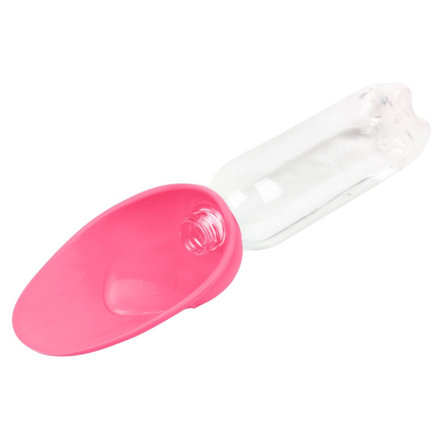 Поилка-насадка на бутылку WAUDOG Silicone, розовая, 165х90 мм - изображение 4