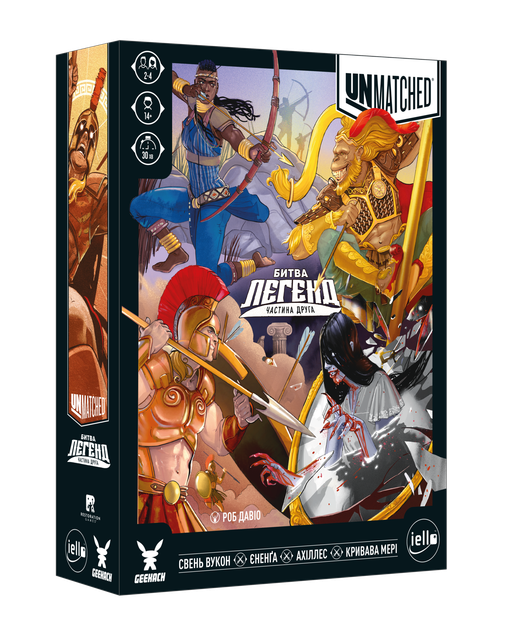 Настольная игра Geekach Unmatched: Битва легенд. Часть вторая (Volume Two) - изображение 5