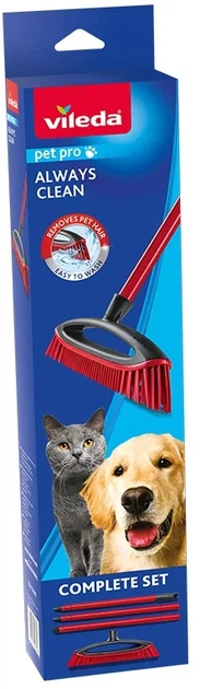 Щітка для підмітання волосся та шерсті Швабра Vileda Pet Pro Always Clean 174000 - изображение 7