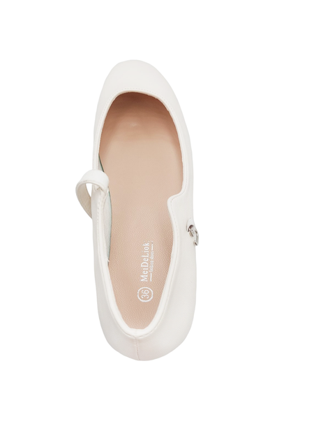 Лодочки жіночі Meideli D16588/40 Білі 40 - Фото 5 Лодочки жіночі Meideli D16588/40 Білі 40 - зображення 5
