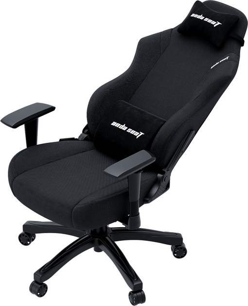 Крісло ігрове Anda Seat Luna Size L Fabric Black (AD18-44-B-F) - зображення 6